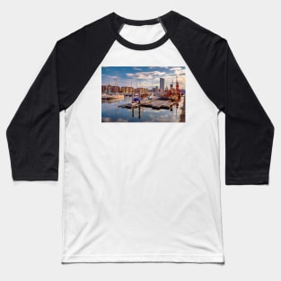 Swansea Marina Baseball T-Shirt